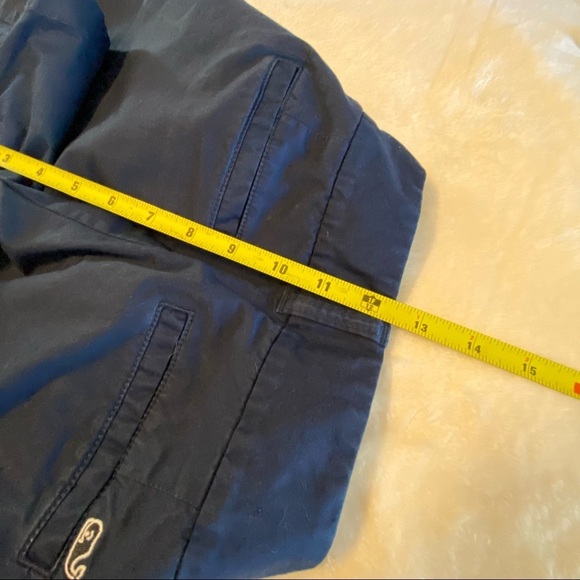 VINEYARD VINES / Navy Blue Chino Everyday Shorts Size 00 - Picture 10 of 11
